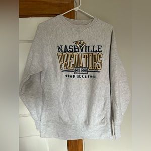 Nashville Predators NHL crew neck
